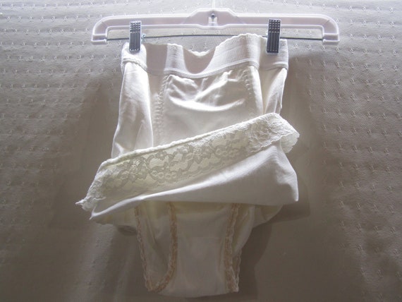 vintage girdle  small with panties - image 1