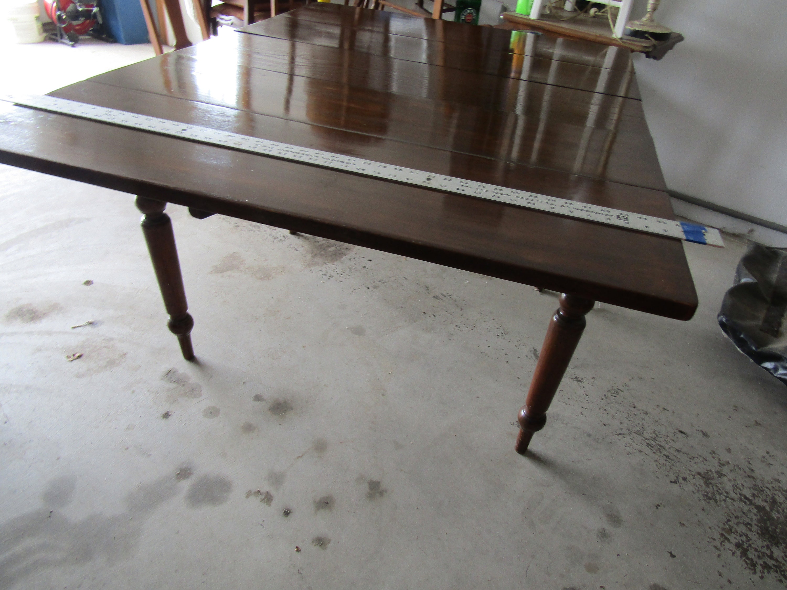 Antique Vintage Drop Leaf Kitchen Table - Etsy