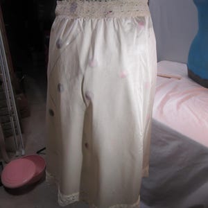 Vestido vintage Olga color crema, talla media, para mascota