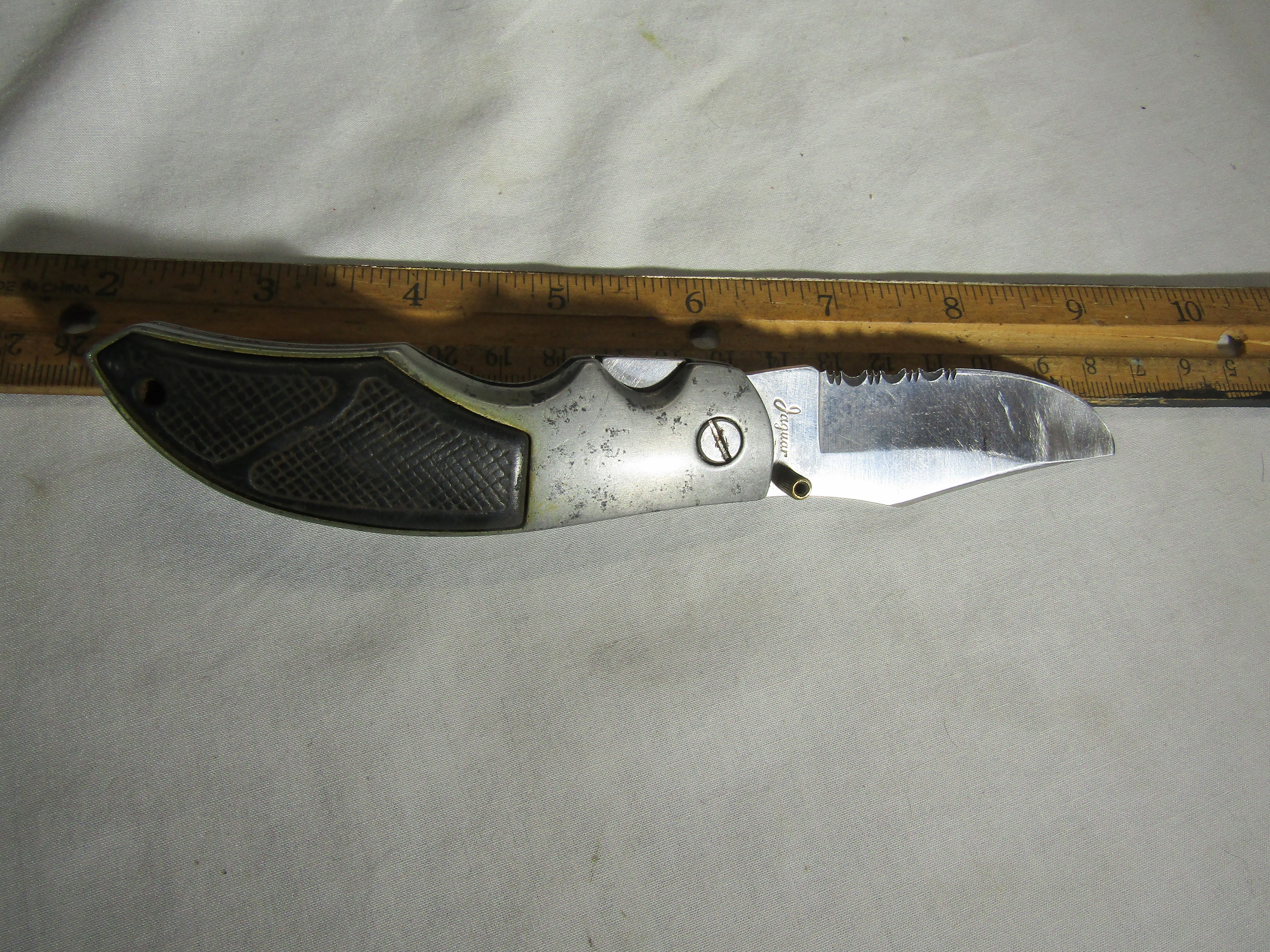 Vintage Jaguar Pocket Knife Etsy