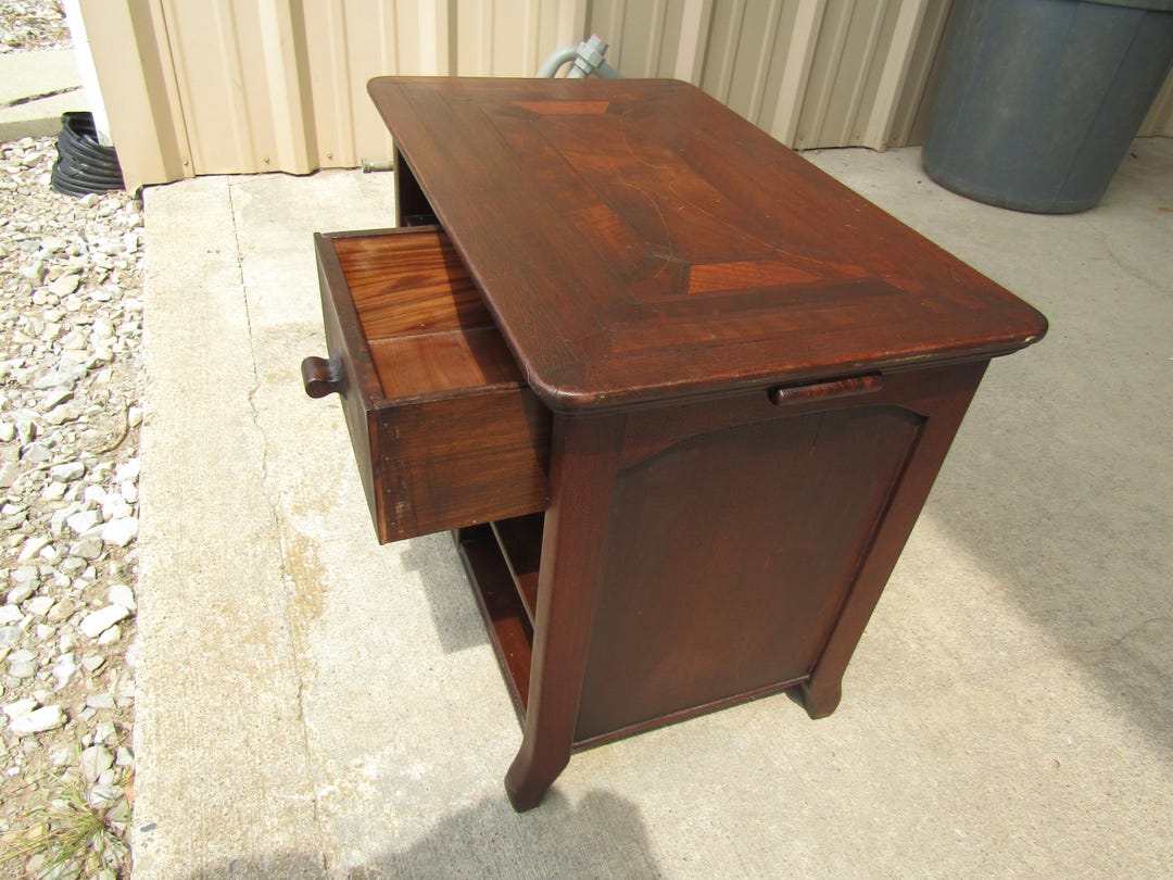 Vintage Antique Table Inlay Table/ Shoe Stand/shoe Keeper - Etsy