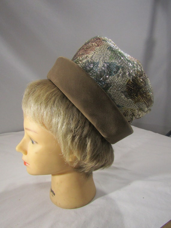 vintage hat  / church hat/ - image 1