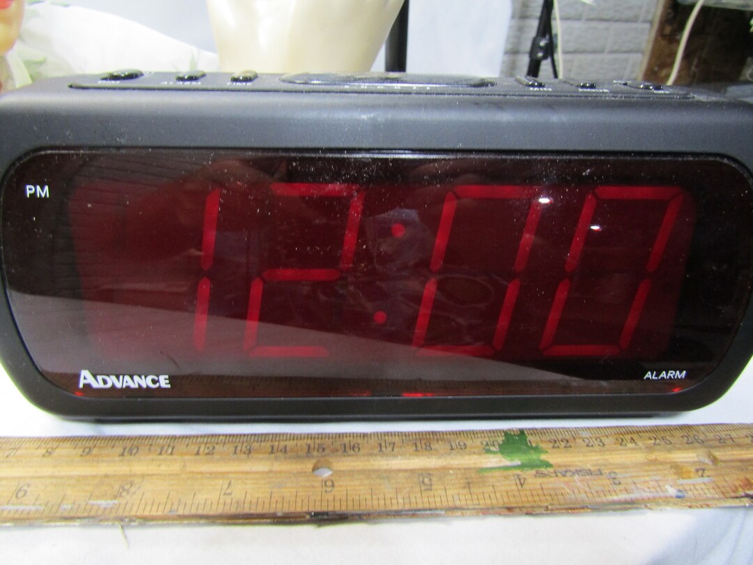 Vintage Advance Alarm Clock Etsy