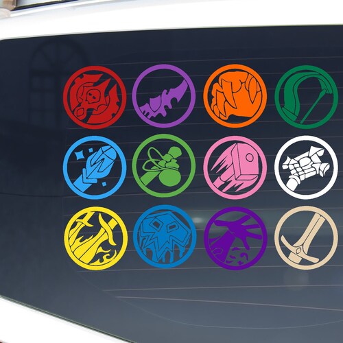 Class Icon Vinyl Car Decals Alliance Decal Wow Decal Horde Etsy