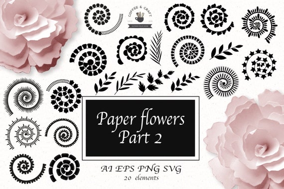 Paper Flower Template Part 2 