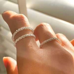Sparkling Band Ring Etsy Australia