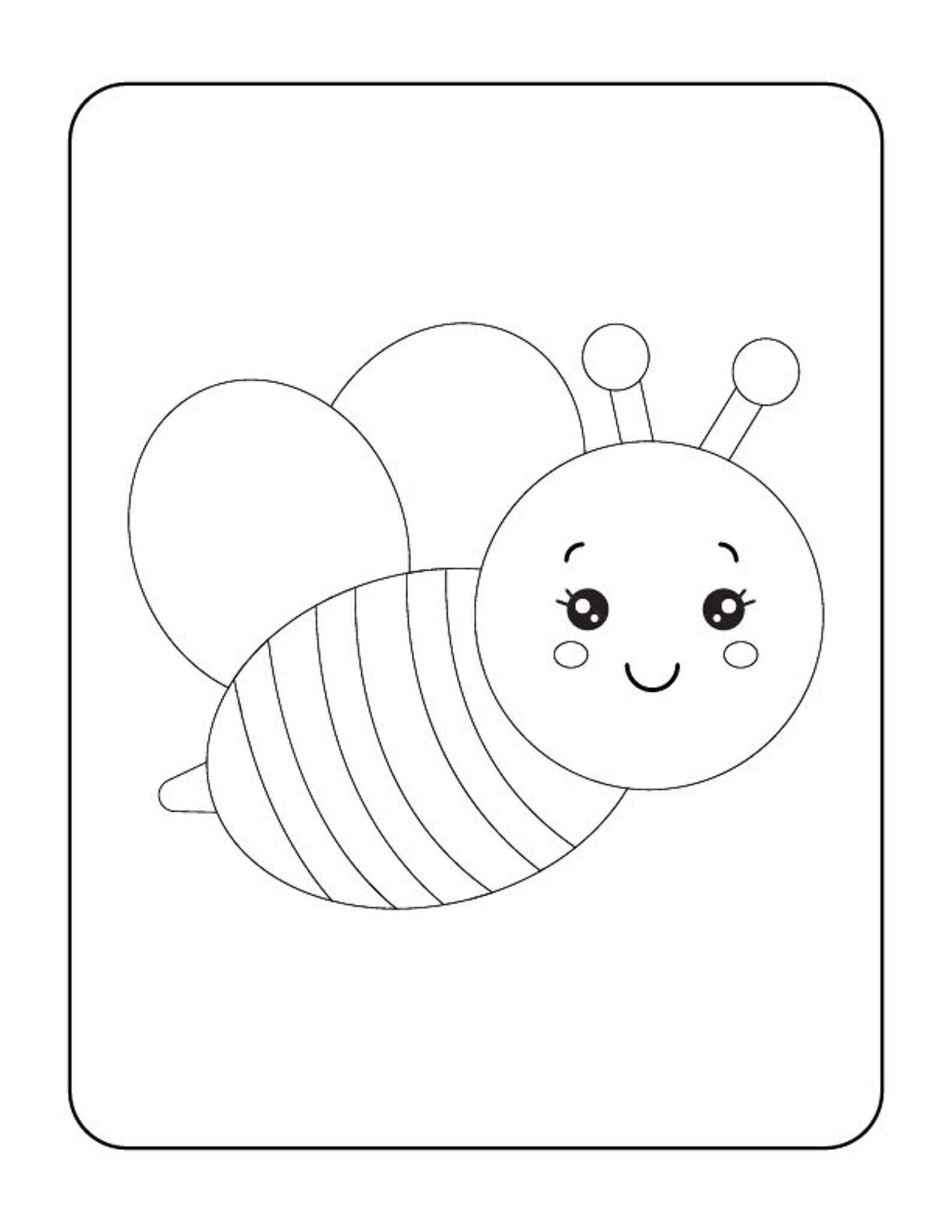 Cute Assorted Children's Coloring Pages | Etsy