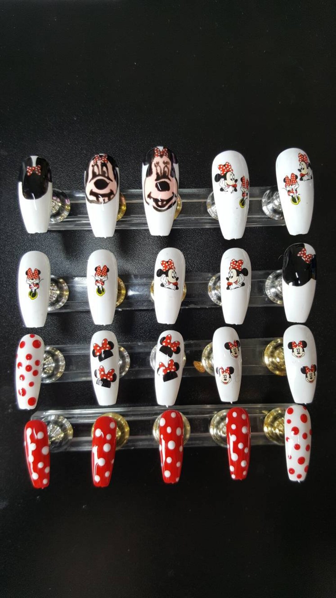 Mini Mouse Layout Design Mini Mouse Custom Set - Etsy Australia