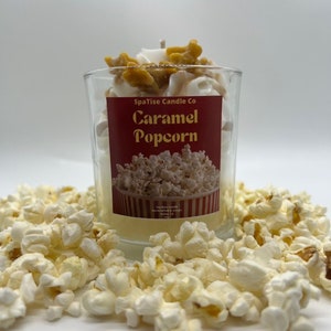 Caramel Popcorn Desert Candle