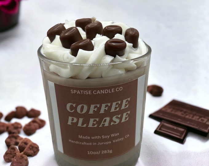 Coffee Candle| Coffee Scented Candle| Coffee Lover Gift| Fresh Coffee Scented Candle| Soy Candle| Coffee Fragrance| Candle Gift |