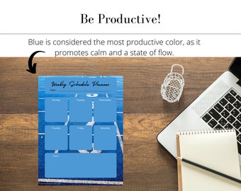 Planificador diario y semanal de Finishline / Planificador imprimible / Planificador para empresas / Juego de planificadores / Planificador descargable / Planificador tamaño carta