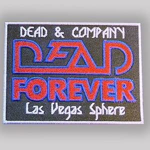 Dead and Company The Final Shows at the Sphere Las Vegas gestickter Aufnäher zum aufbügeln