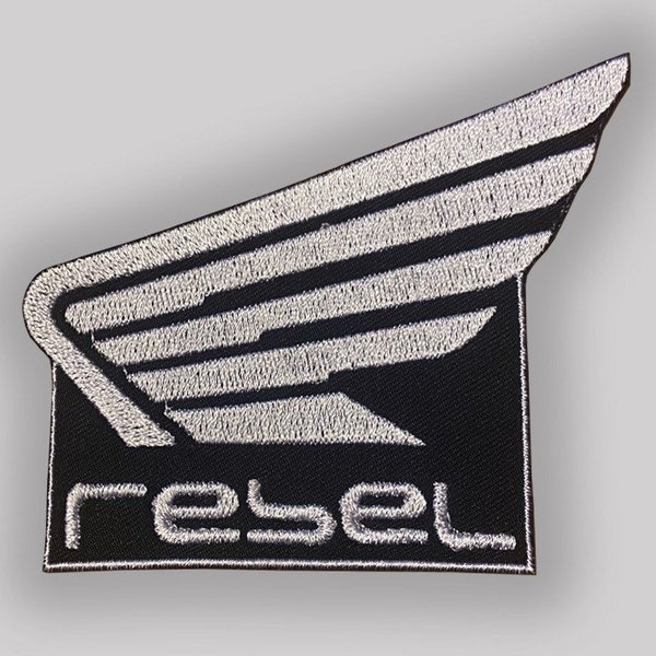 Honda Motorcycle Rebel iron-on patch