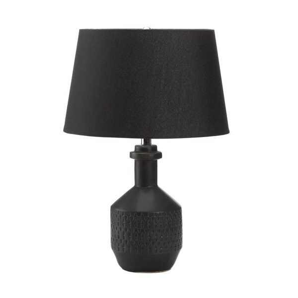 Black Base Table Lamp Etsy