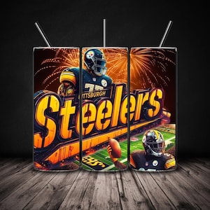 Steelers Tumbler Wrap, Pittsburgh Steelers