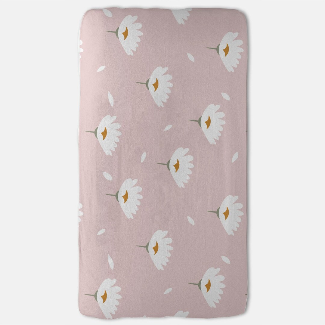 Daisy Crib Sheet Adorable Daisy Crib Sheet Soft and Etsy