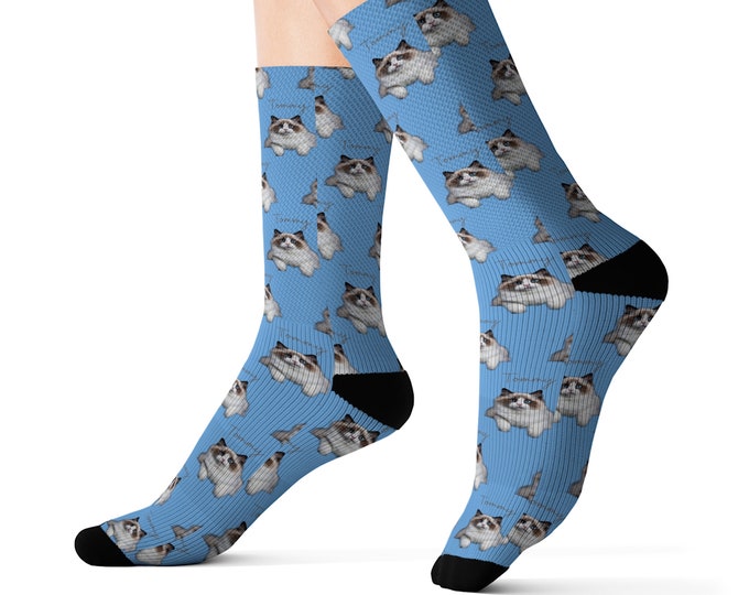 Custom Pet Socks Custom Face Socks Dog Personalized Pet Socks Men Cat