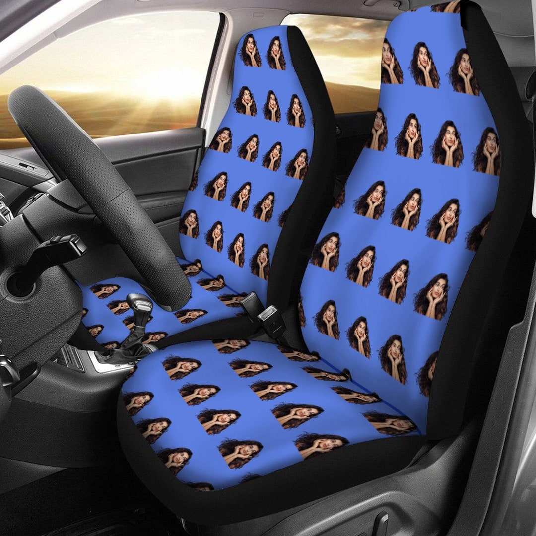 Custom Face Seat Covers Car Accessories Personalized Seat Covers for