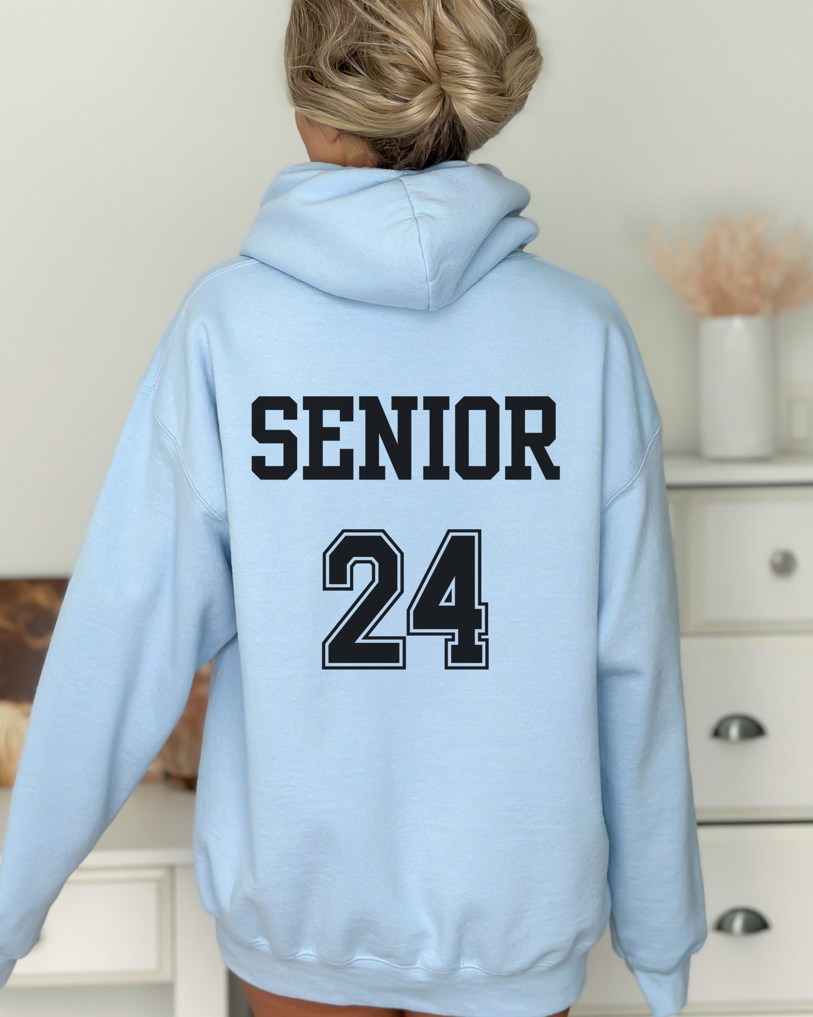 Custom Seniors Shirt 2024 Graduation Shirt Name on Sleeve - Etsy