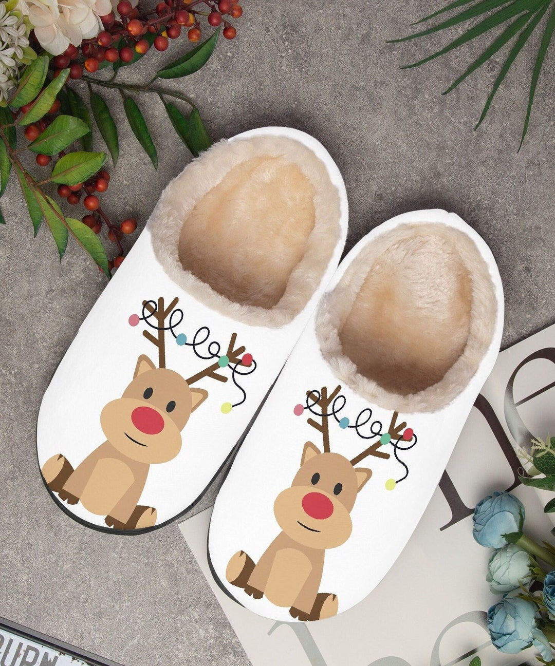 Cute Christmas Slippers 