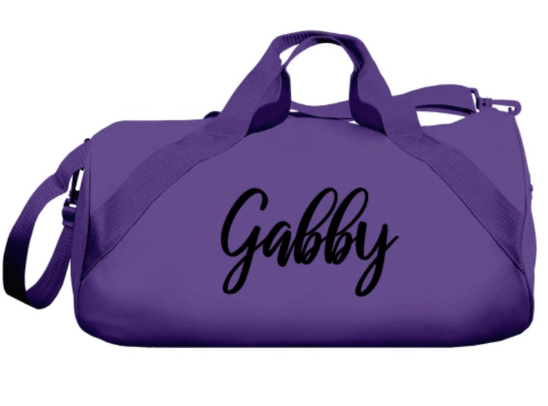 Personalized Bags for Teams, Custom Duffle Bag, Dance Bag, Personalized Duffle, Ballet Bag, Sports Bag, Drill Team, XC, Pickleball Bag image 5