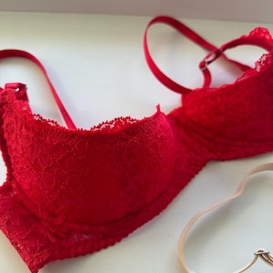 Lace Shelf Bra Open Quarter Cup for Large Bust with Added Support, Cupless half cup bra Plus size Bra with support, Open cupless bra