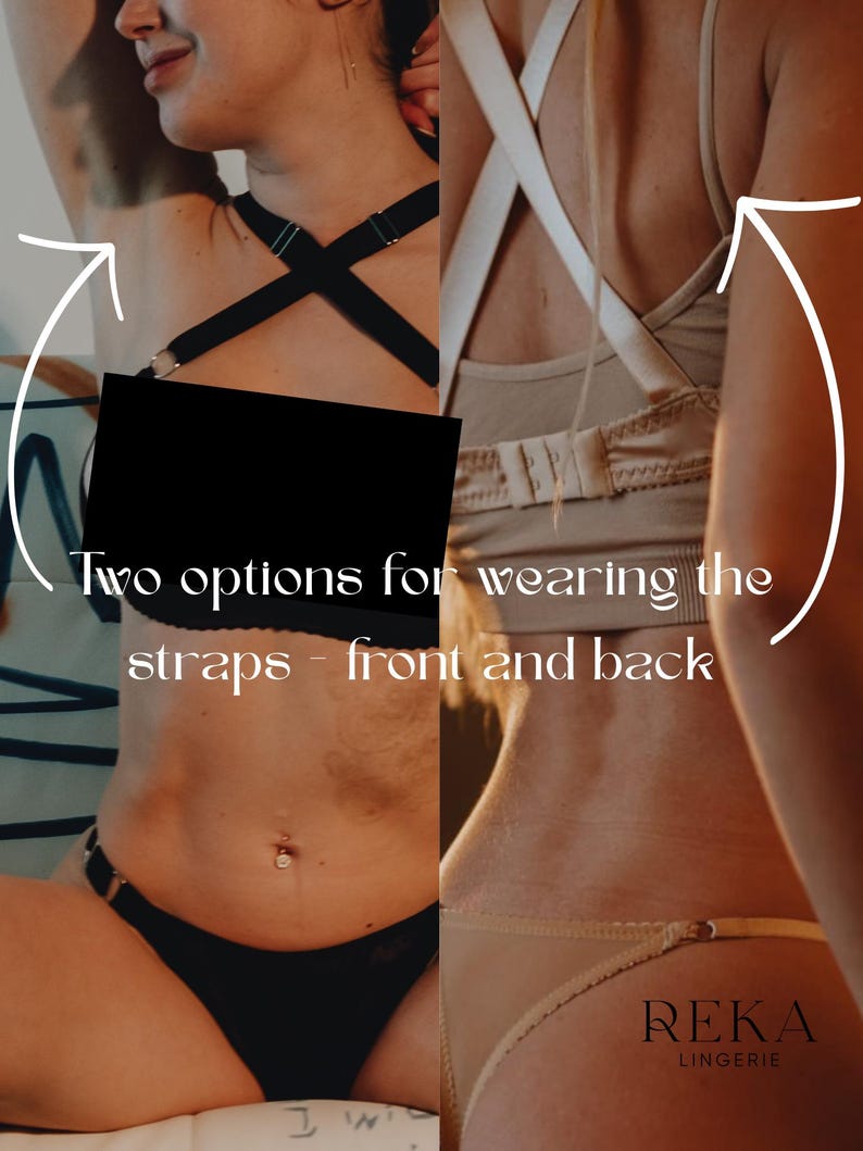 Open cupless bra with support, quarter cup bra, and shelf bra open with support – this sexy lingerie set combines elegance with a bold twist. Handmade from glossy satin, the open cup bra features supportive underwire and wide adjustable straps that can only be worn crossed at the front or crossed at the back, creating a unique and seductive look.