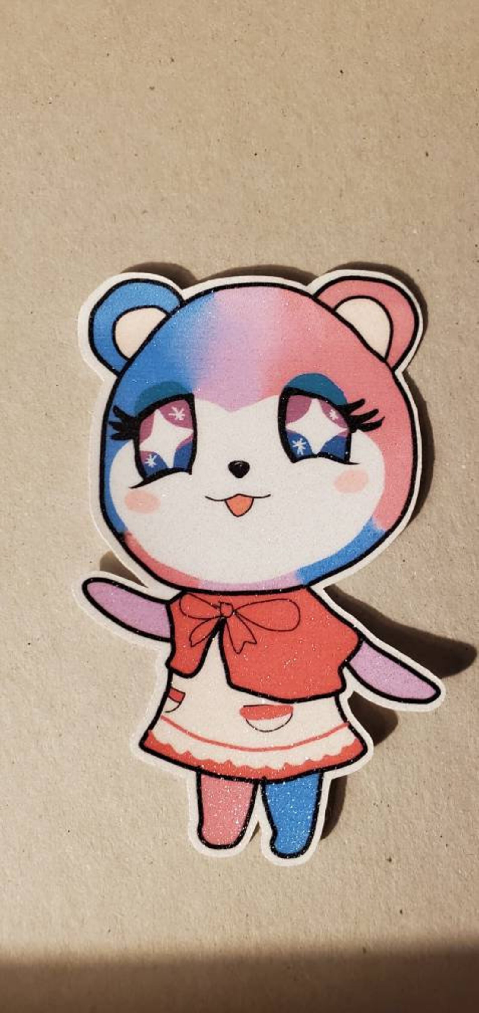 Cute Kawaii Animal Crossing Judy Sparkle Sticker Etsy