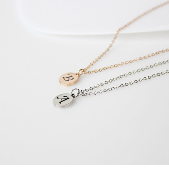 Custom Necklace Engraving 10mm Pendant Personalized Etsy