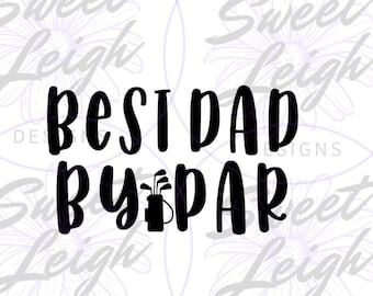 Bester Vater von Par png, Golfen png, Papa png, Golf png Designs, Golf Sublimation png, Golf Sublimation Designs, png Dateien für die Sublimation