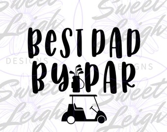 Bester Vater von Par png, Golfen png, Papa png, Golf png Designs, Golf Sublimation png, Golf Sublimation Designs, png Dateien für die Sublimation
