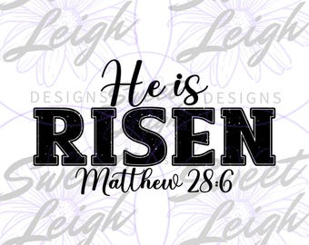 He is Risen png, paasontwerpen, sublimatie-png, paassublimatieontwerpen, christelijk png, christelijk shirt png