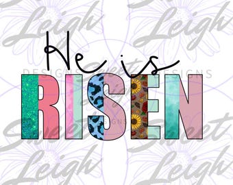 He is Risen png, paasontwerpen, sublimatie-png, paassublimatieontwerpen, christelijk png, christelijk shirt png, paasshirt