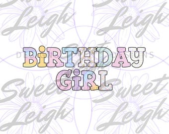Birthday Girl png, Sublimation Designs, Kids png, Unicorn Print png, Birthday Sublimation PNG, Birthday png, Girl Birthday Shirt png