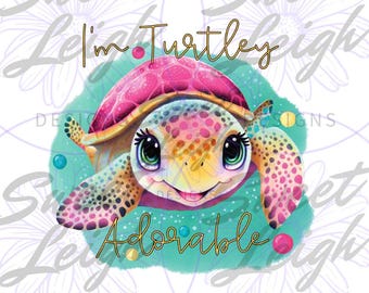 Turtley schattig png, schildpad png, png-bestanden voor kinderen, babymeisje png, klein meisje png, peuter png, sublimatieontwerpen voor kinderen, kinderen png, baby png