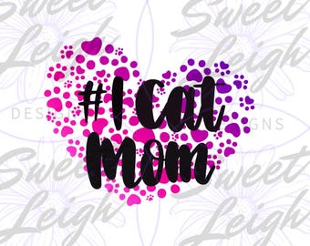 Mamá gata (PNG), clipart de gato, gato PNG, sublimación PNG, diseño de sublimación, diseños de gatos lindos, diseños de camisetas lindas, amante de los gatos (PNG), mamá gata