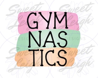 Gymnastics png, Gym png File, Gymnast Shirt png, Sublimation Design, Sublimation png, Sports png, Gymnastics Designs, Pastel png