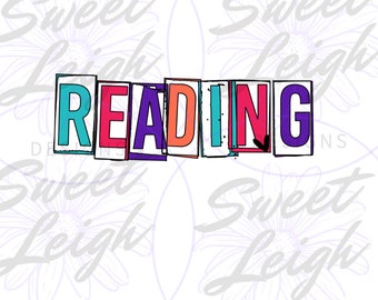 Reading png, Book PNG, Sublimation PNG, Sublimation Designs, Cute Book Designs, Book Reading Design, Reading png, Digital Download