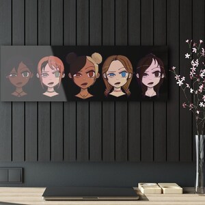 Re:birth | Chibi Girls Acrylic Home Decor Wall Prints