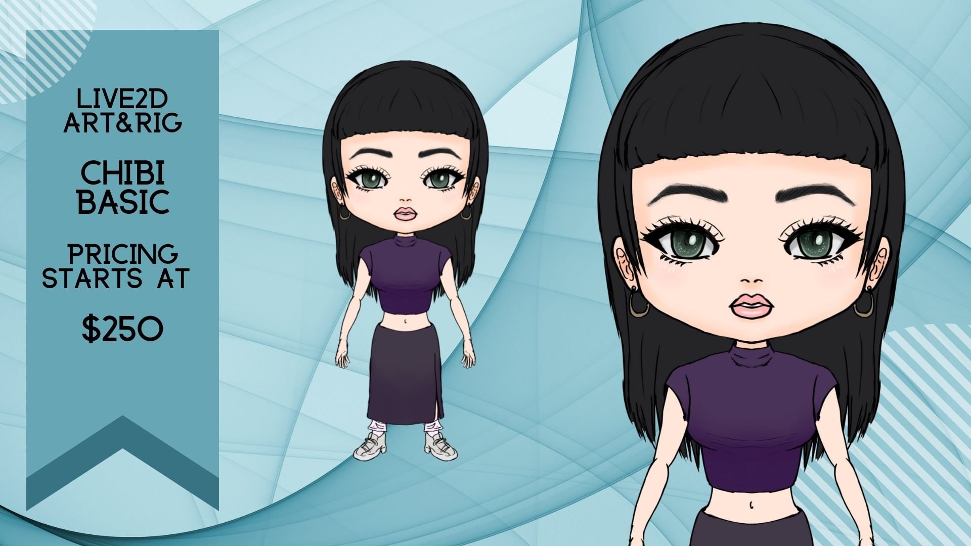 Chibi Design AND Rig Commissions for Vtuber, Game Sprites, Animations ...