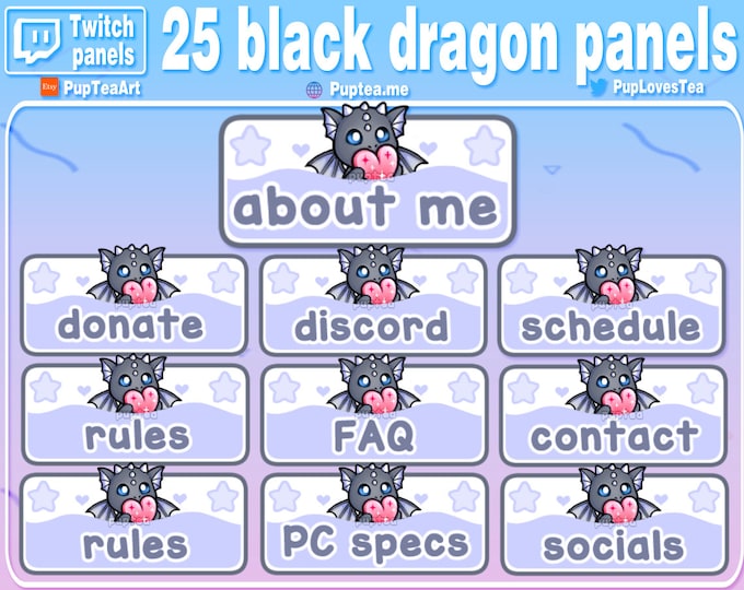 Panels (Match w/ emotes)