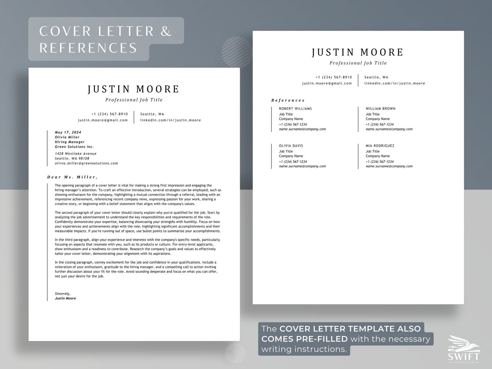 Minimalist ATS Resume Template - Il 1588xN.5930786370 Edof 