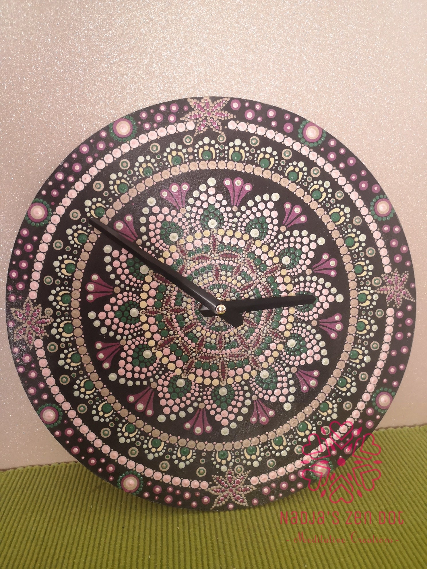 Horloge Mandala