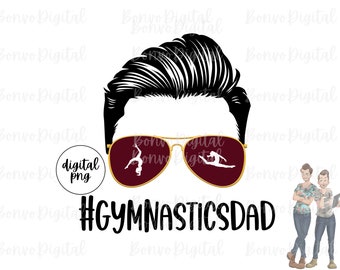 Download Gymnastics Dad Svg Etsy