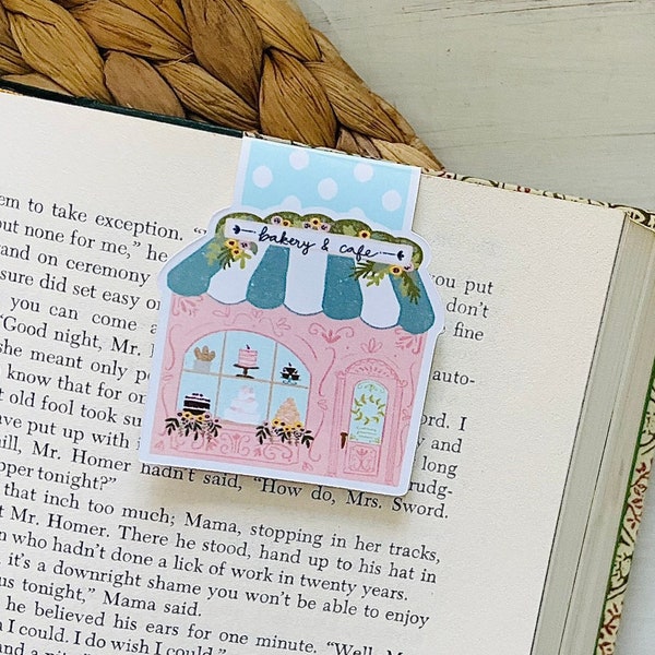 Bakery Shop Magnetic Bookmark