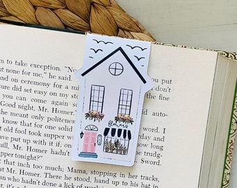 Flower Shop Magnetic Bookmark