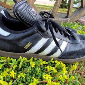 adidas gazelle silver green womens Vintage Adidas Indoor Super Sneakers Women's US 7  dla dushy