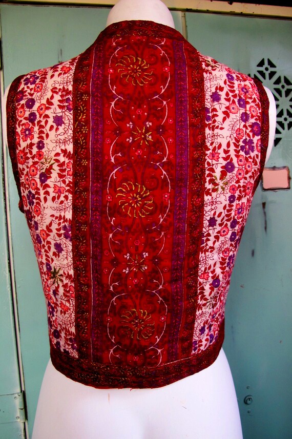 Vintage Indian Label Rare OH CALCUTTA Vest 1970s … - image 3