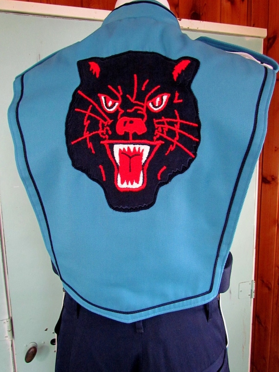Vintage Vest Marching Band Majorette 1960s Size adju… Gem