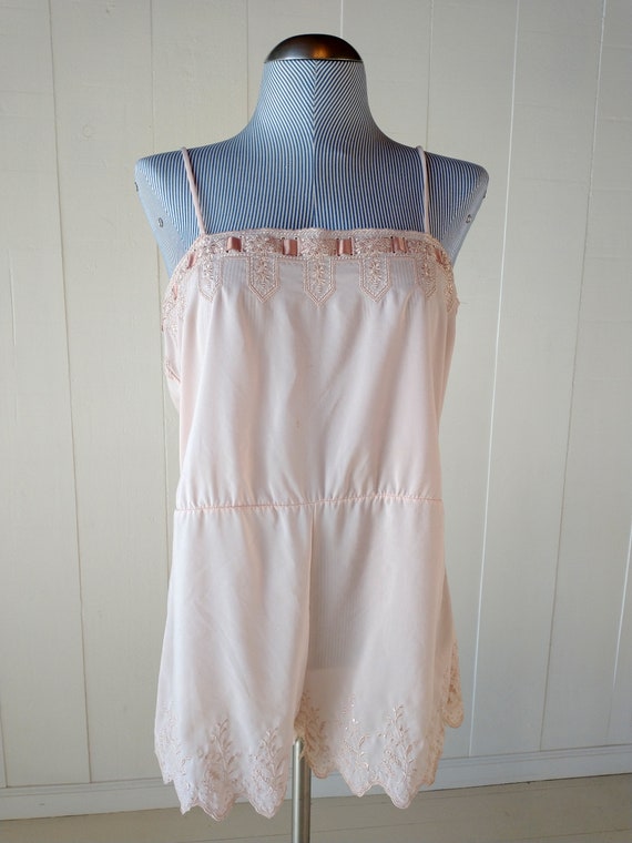 Vintage GUY LAROCHE Lingerie 1970s Playsuit Linge… - image 10